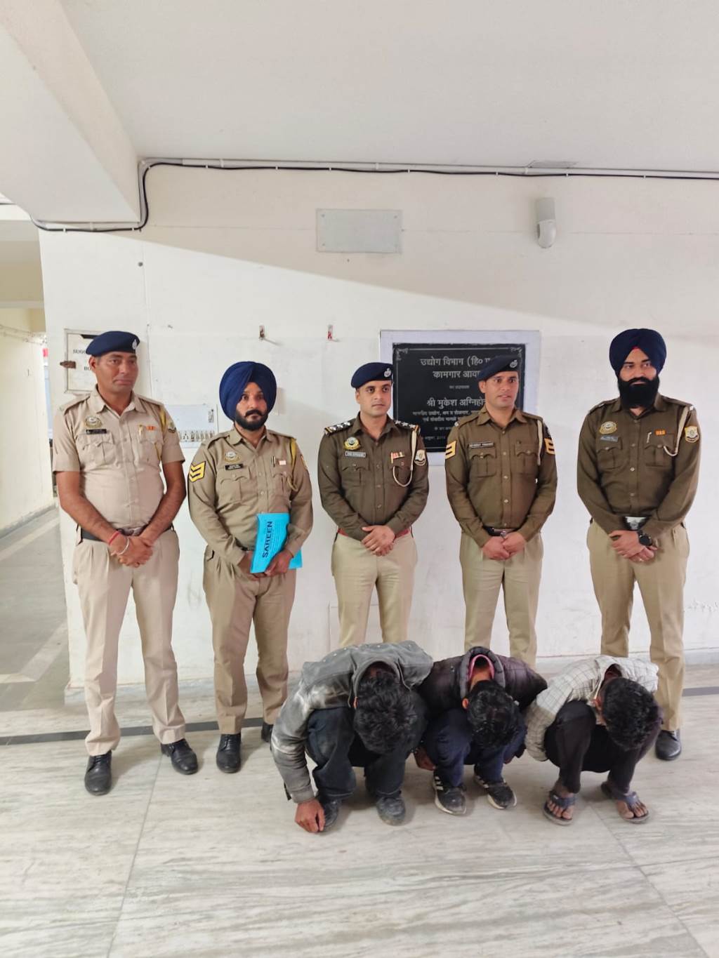 टाहलीवाल पुलिस ने चोरी के दो मामलों में तीन आरोपी दबोचे